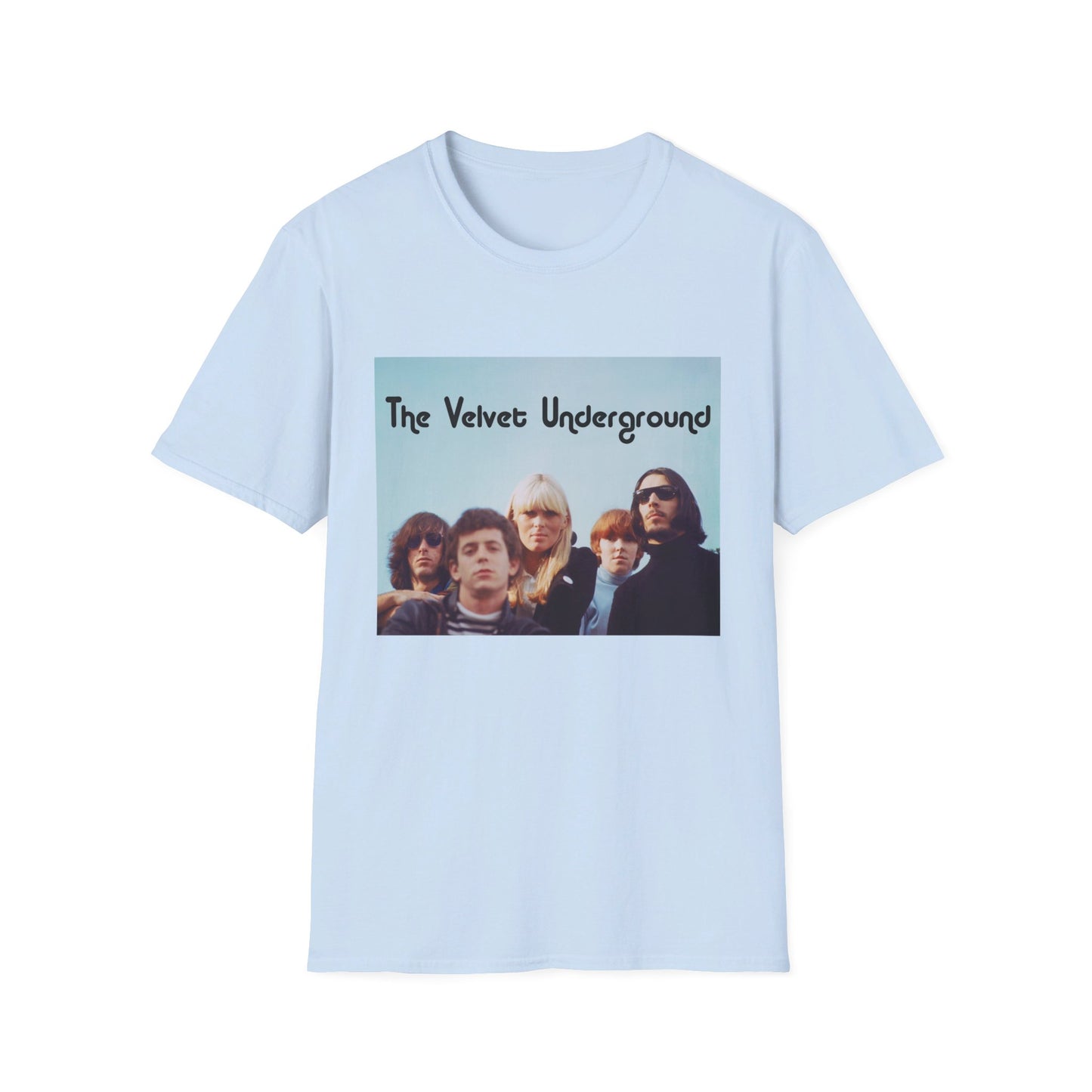 the velvet underground band photo in colour tshirt