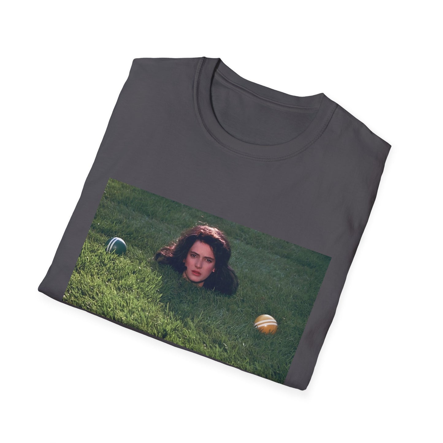 1989 movie "heathers" veronica's head in the grass tshirt