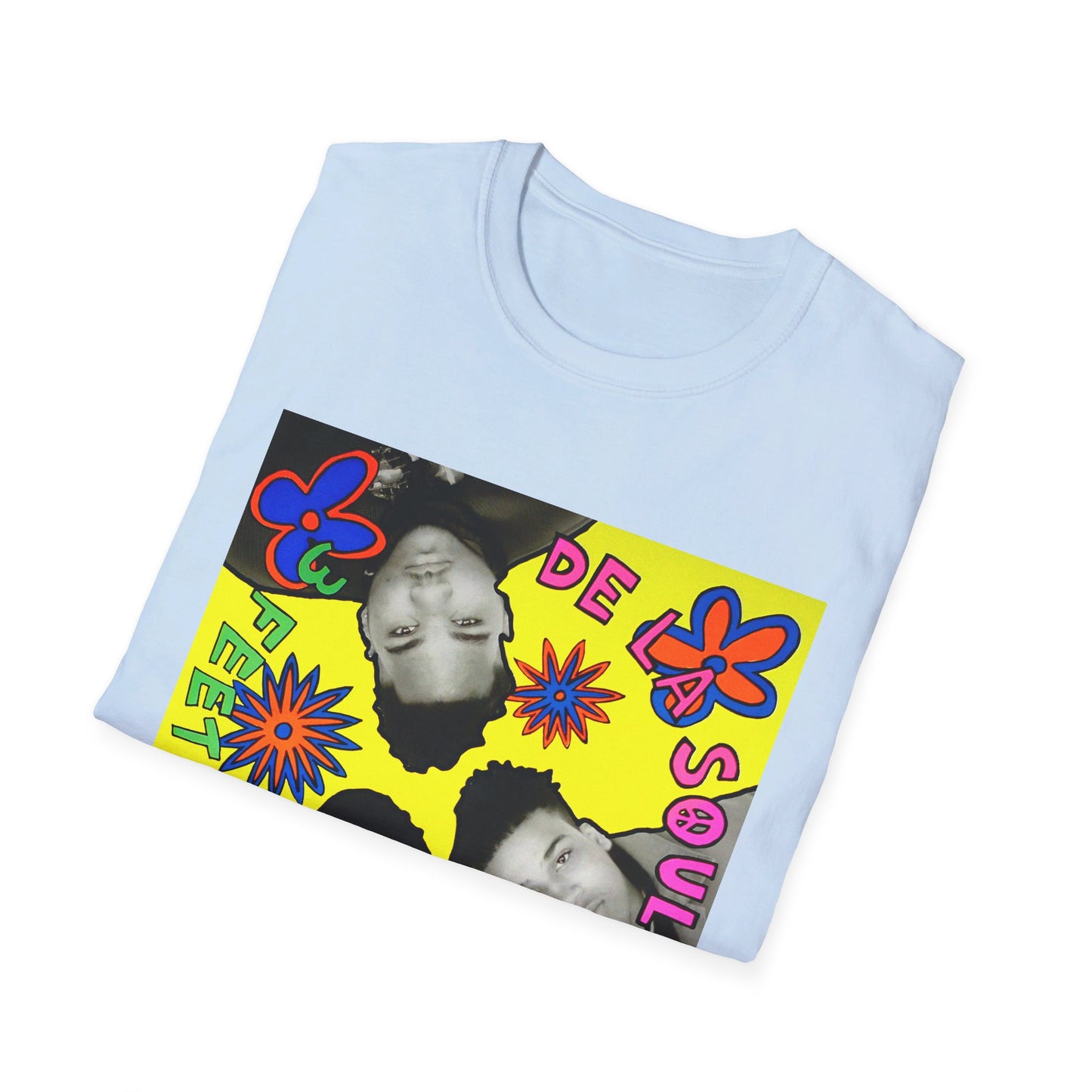 de la soul 1989 3 feet high and rising album tshirt