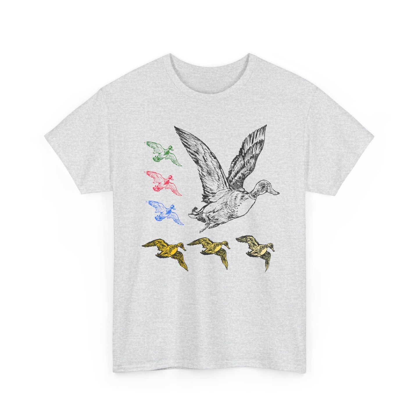 vintage ducks custom graphic tshirt