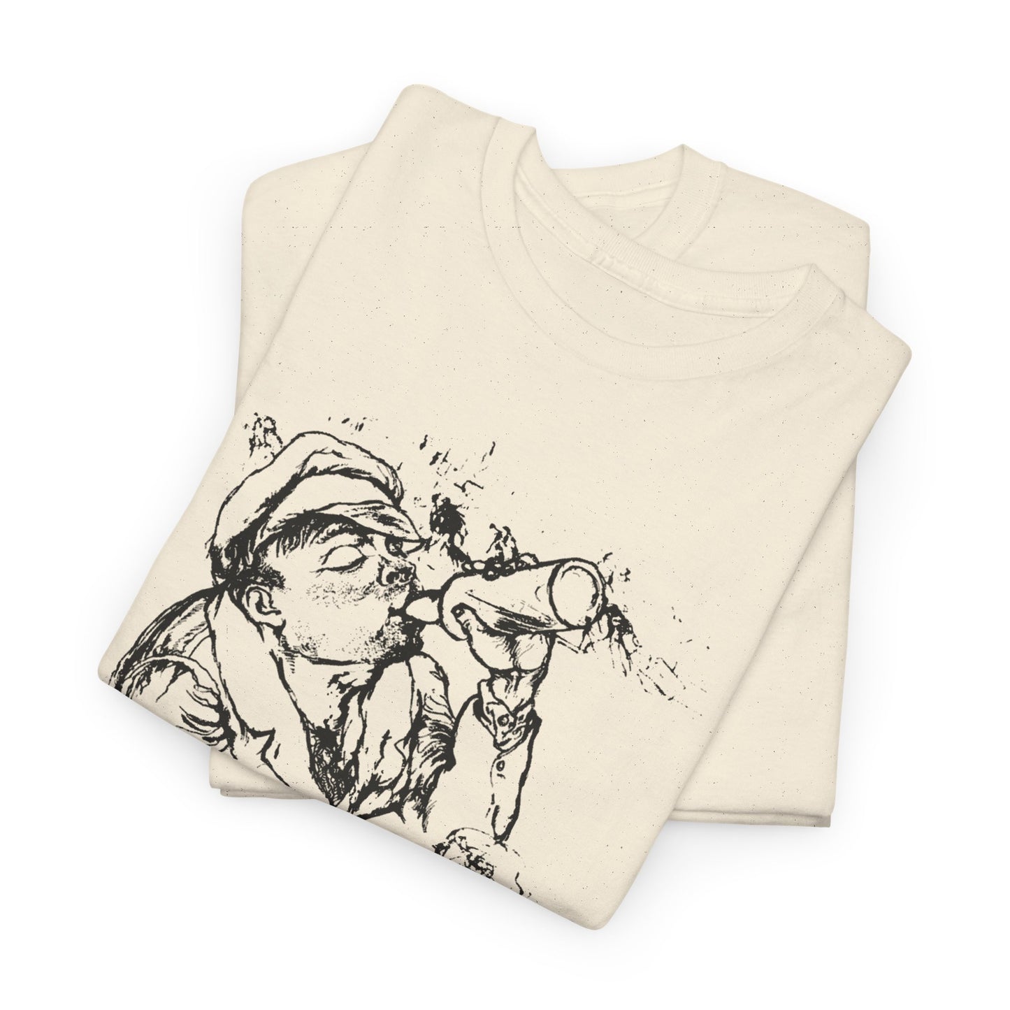george grosz wodkadrinker and stickmen 1950 illustration tshirt