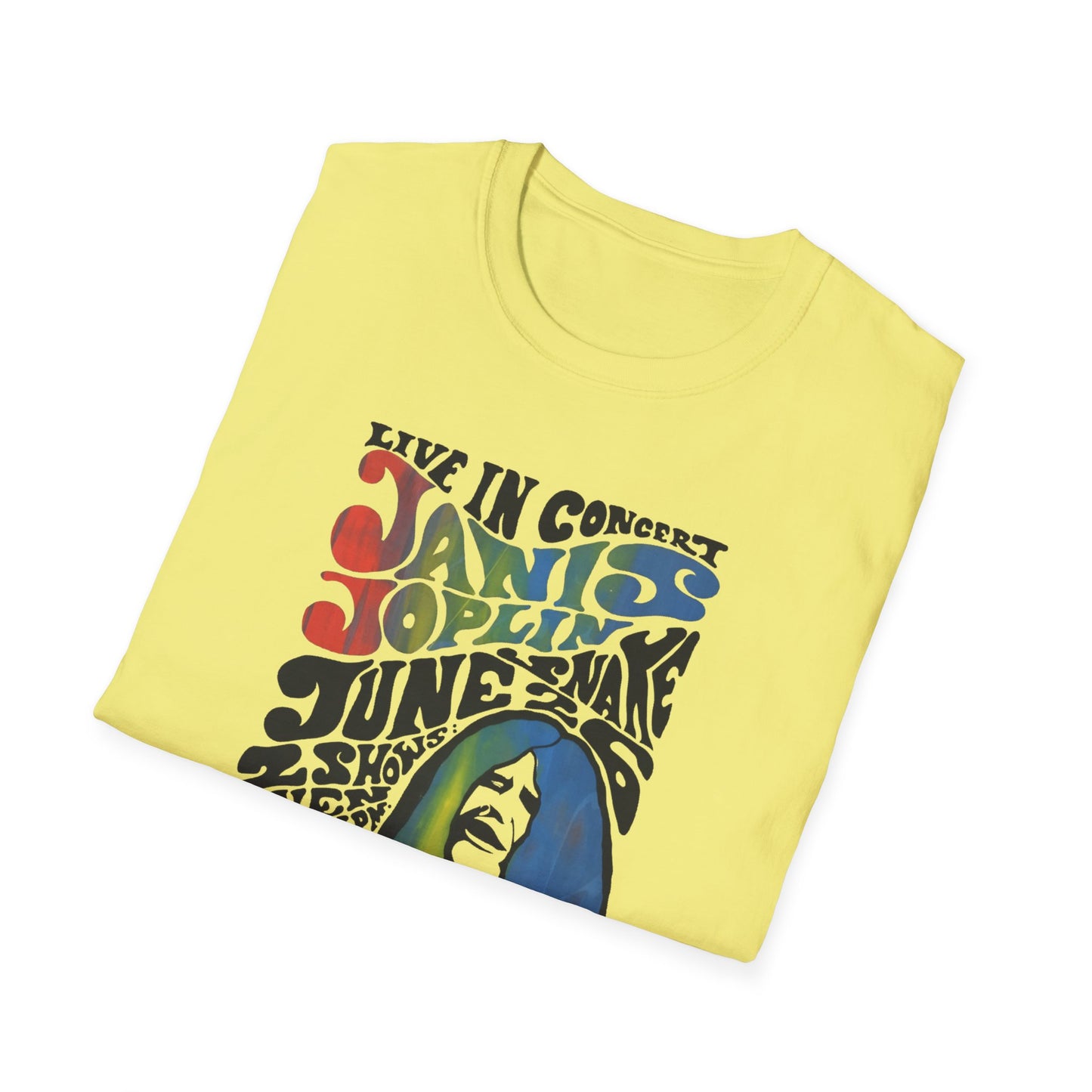 1968 janis joplin new york aerodrome concert poster tshirt