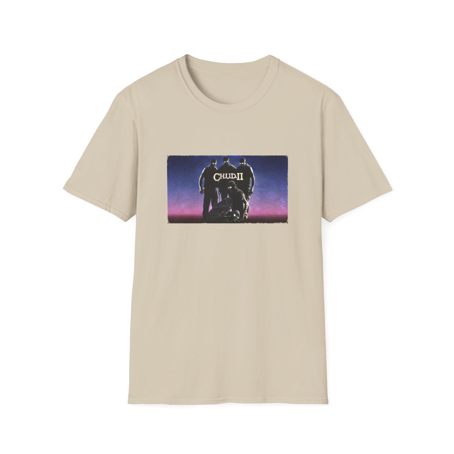 1989 C.H.U.D. II: bud the C.H.U.D movie poster tshirt