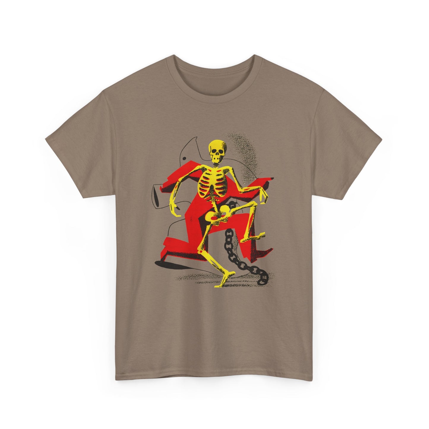 early 1900s dancing skeleton by spanish painter manolo prieto reproduction tshirt