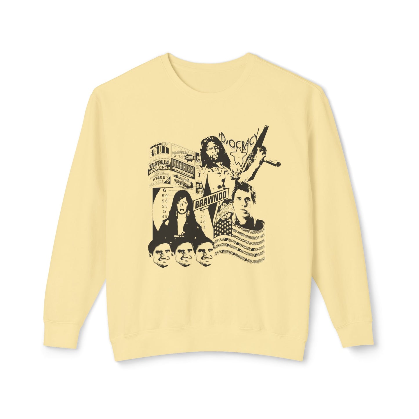 idiocracy movie fan art poster 100% cotton sweatshirt