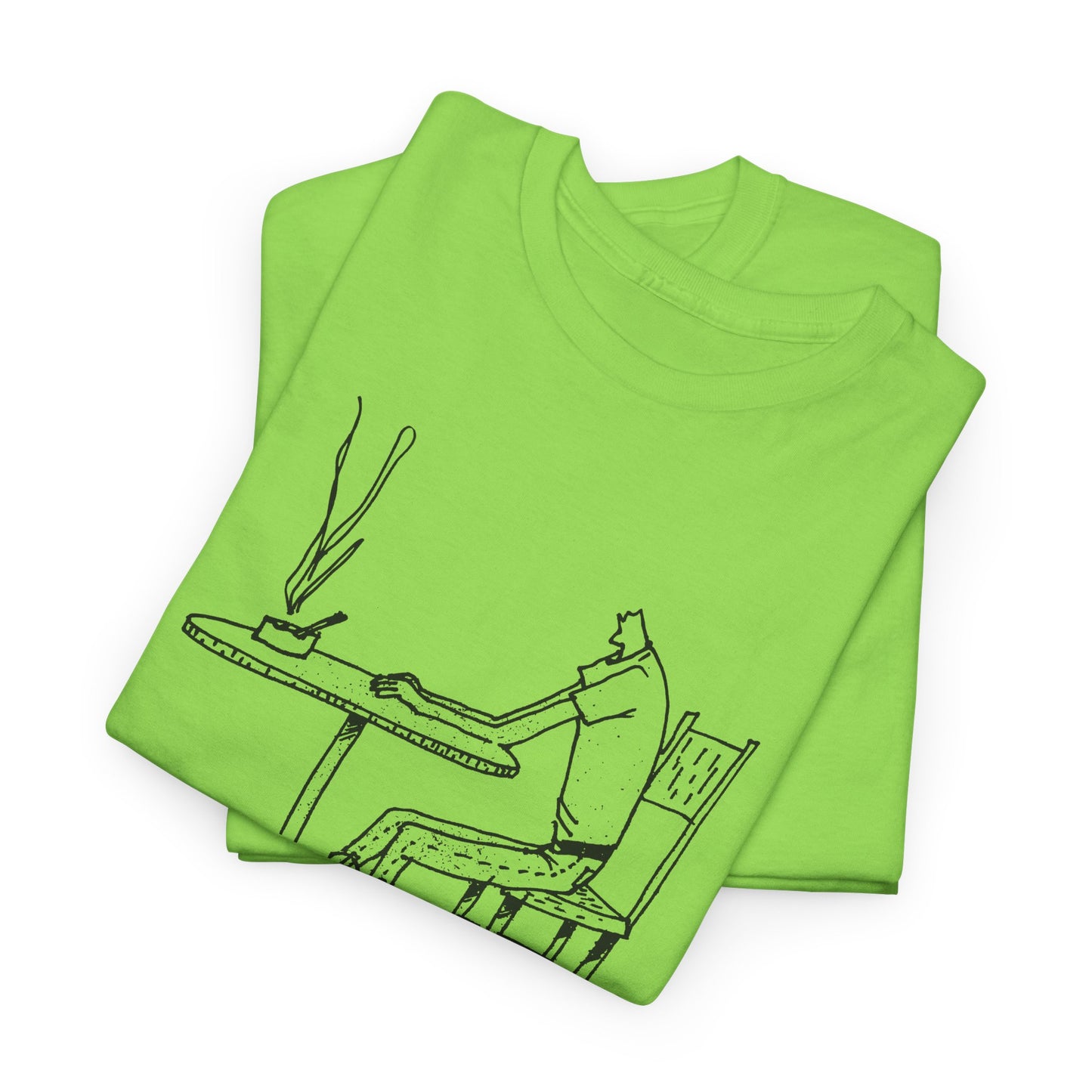 original drawing from microwave oven by kkidss music video tshirt