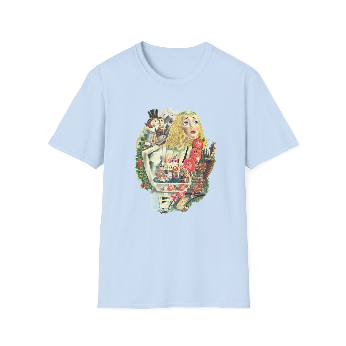 1970 illustration ann in the moon by alan aldridge tshirt