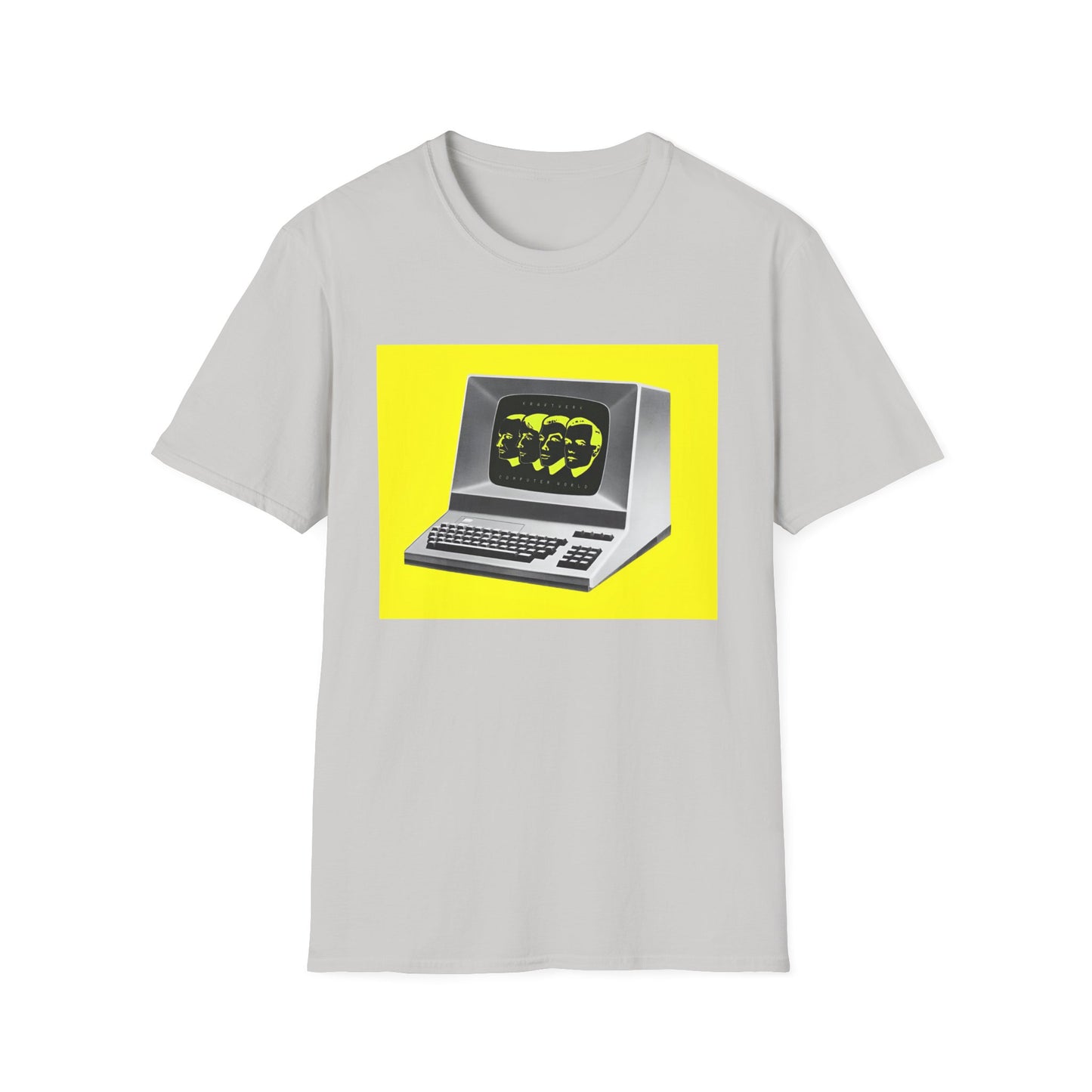 kraftwerk 1981 computer world album original colour tshirt