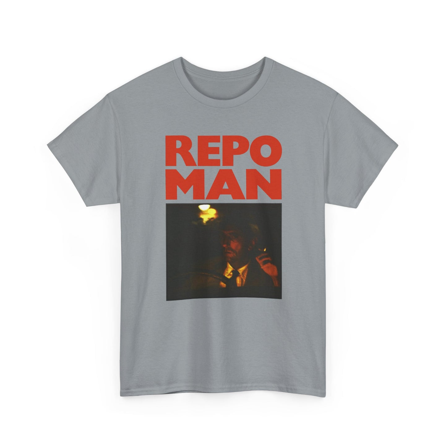 1984 repo man bus stop british movie poster reproduction tshirt