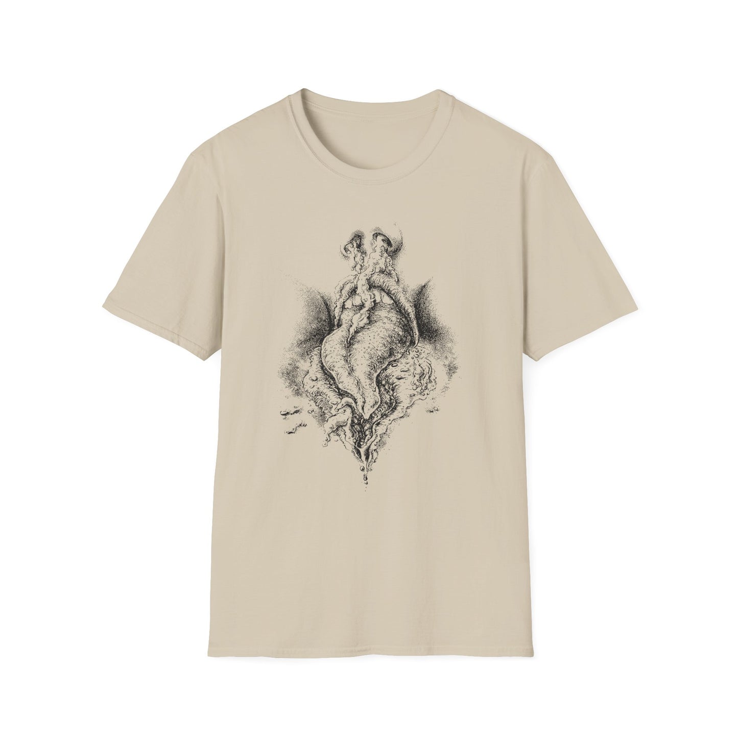 vintage sibylle rupert untitled erotic illustration reproduction tshirt