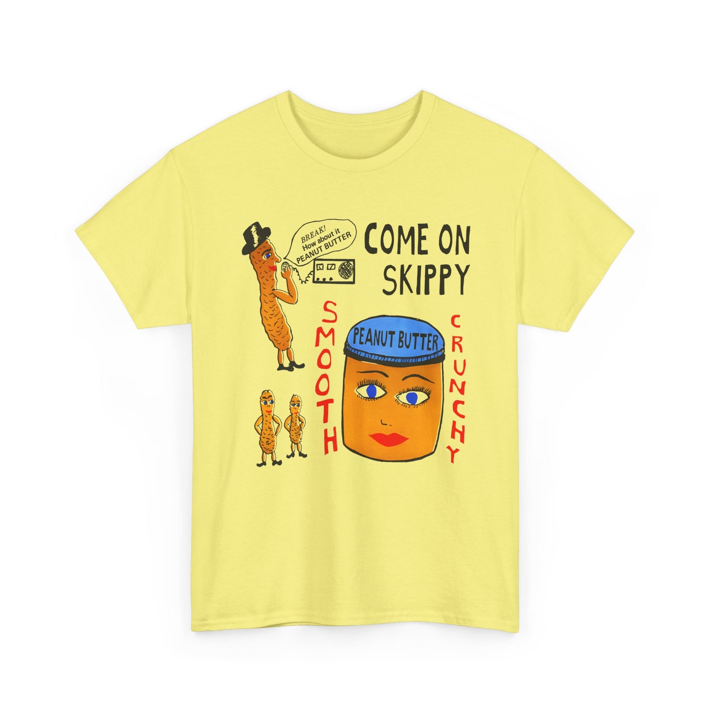 strange peanut butter qsl card custom edit tshirt