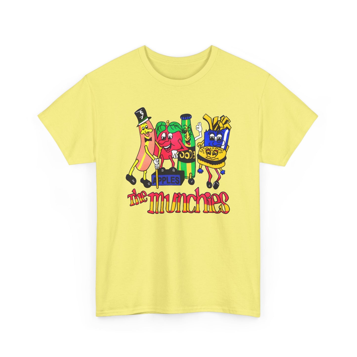 vintage the munchies cartoon illustration reproduction tshirt