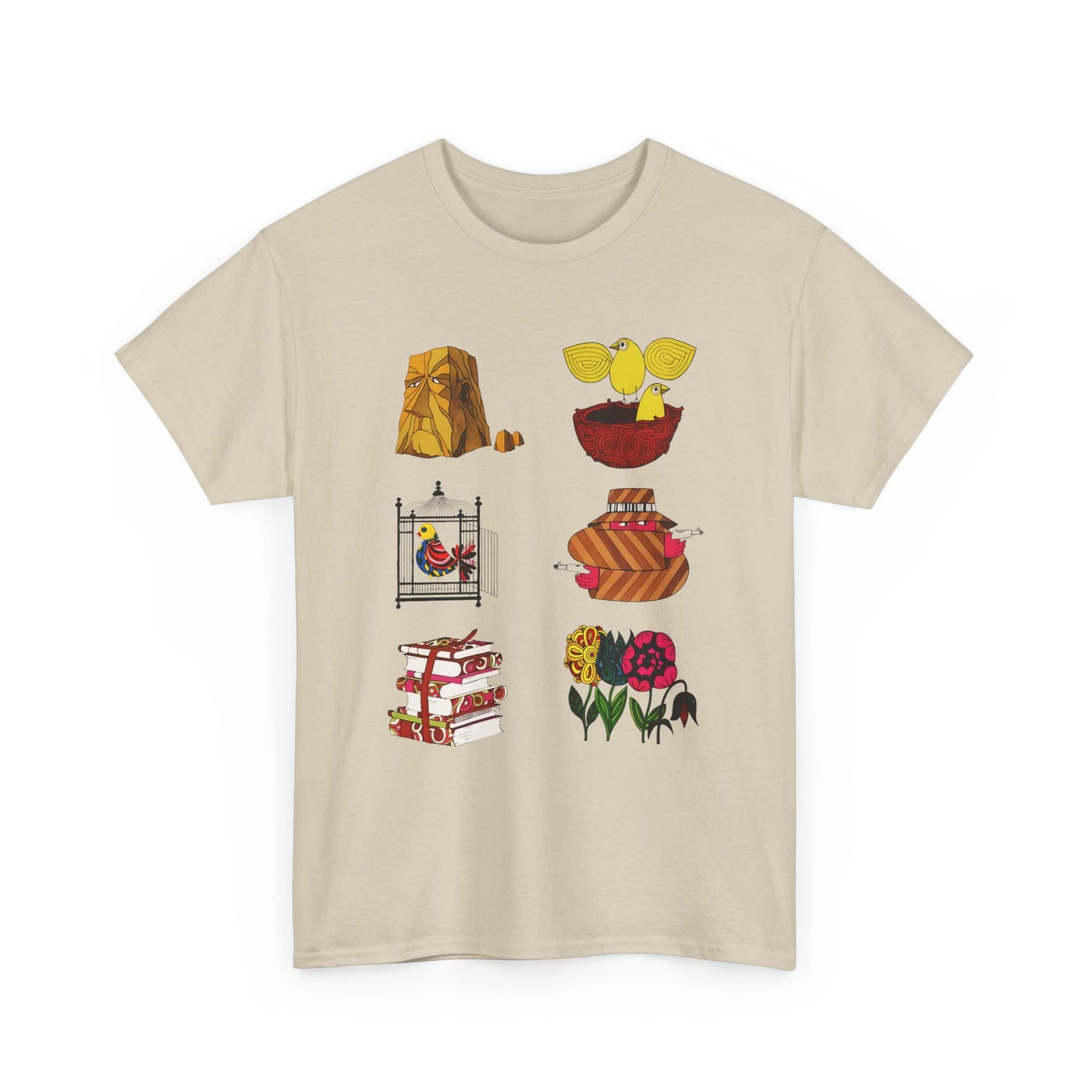 vintage graphics by boudewijn Ietswaart series 1 reproduction tshirt