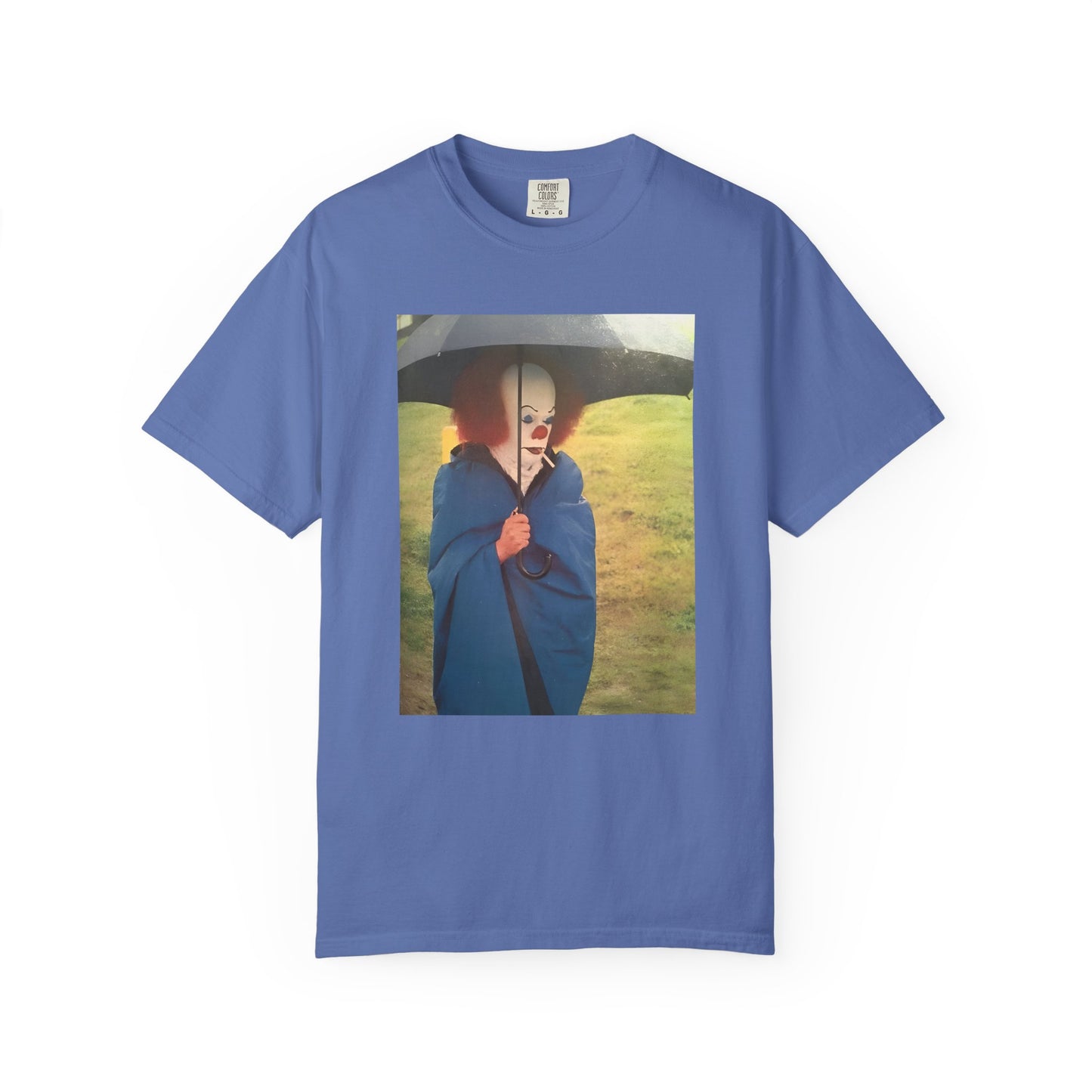 tim curry on it set smoking cigarette tshirt on comfort colors