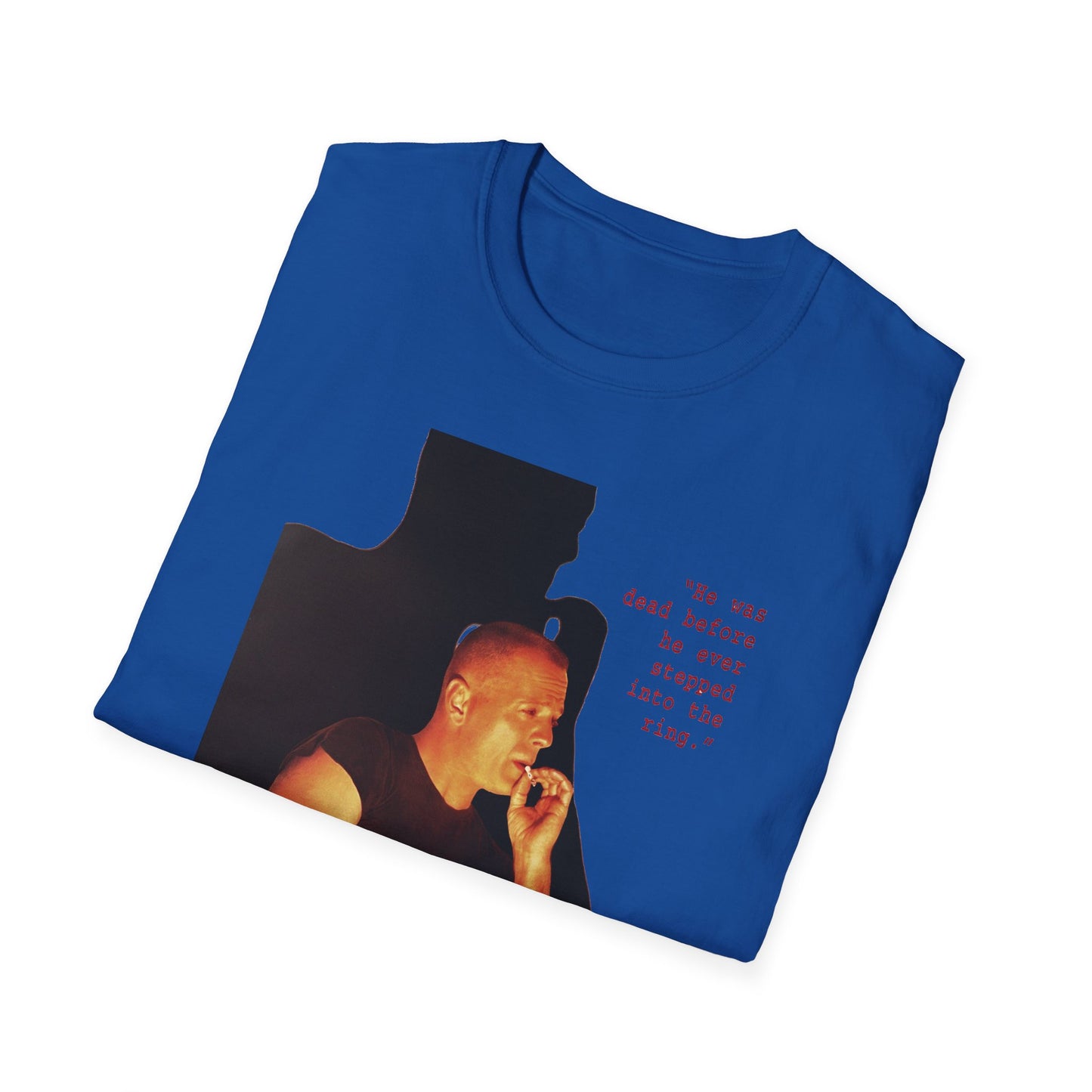 bruce willis pulp fiction the boxer tshirt