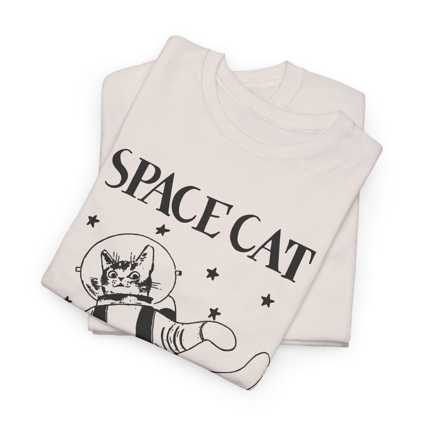 1952 space cat book cover reproduction edit tshirt