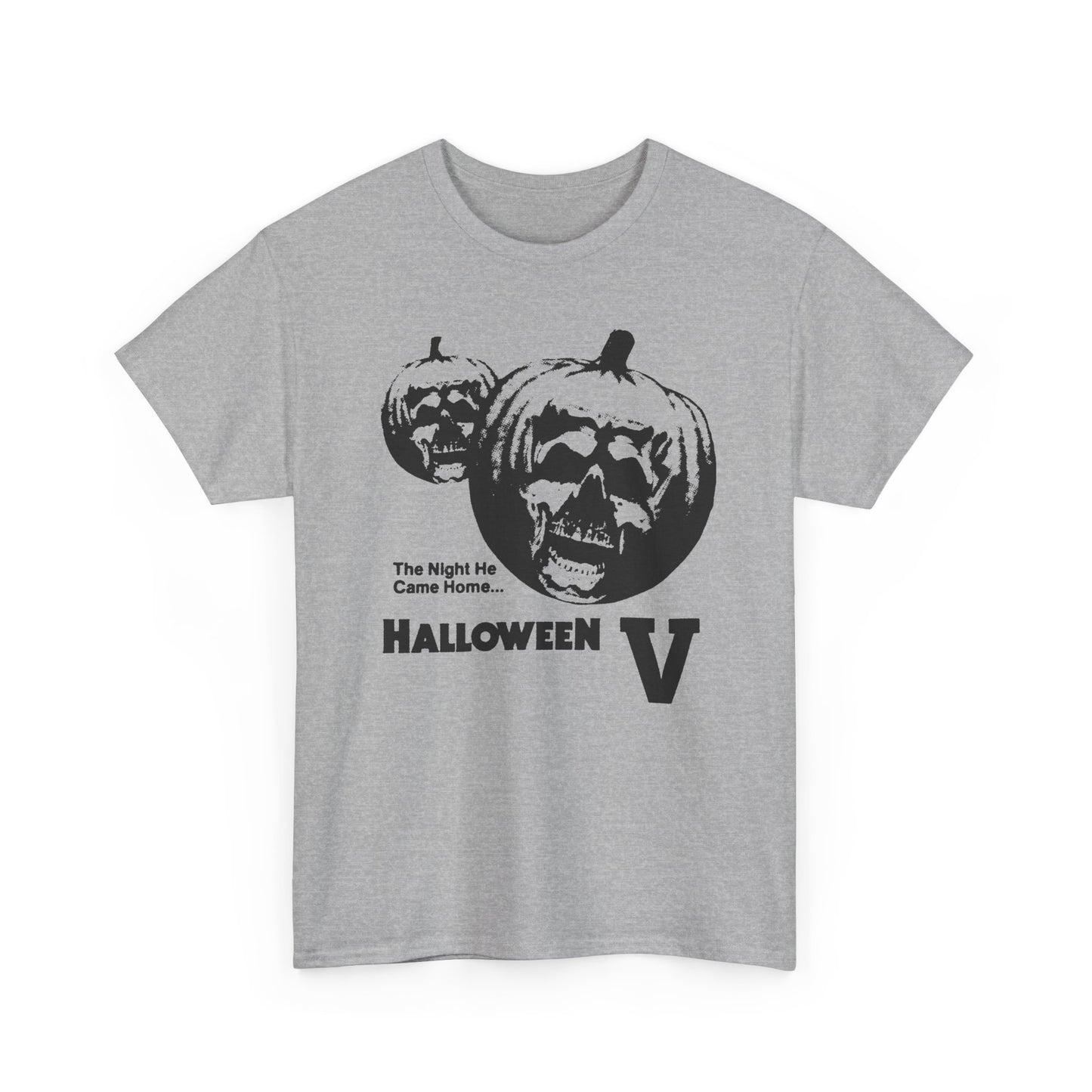 1989 newspaper advertisement for halloween v reproduction tshirt
