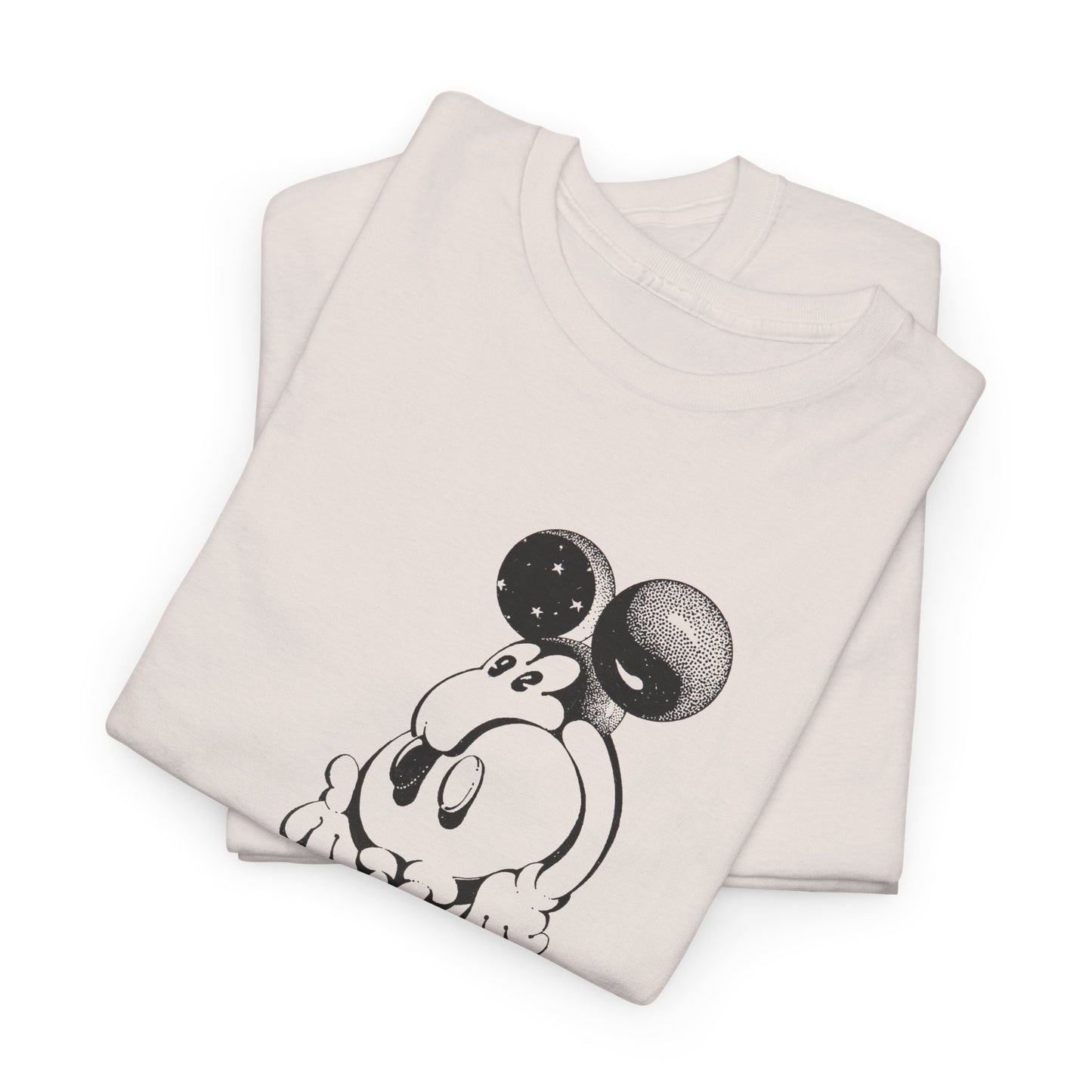 1968 illustration victor moscoso's cosmic mickey tshirt
