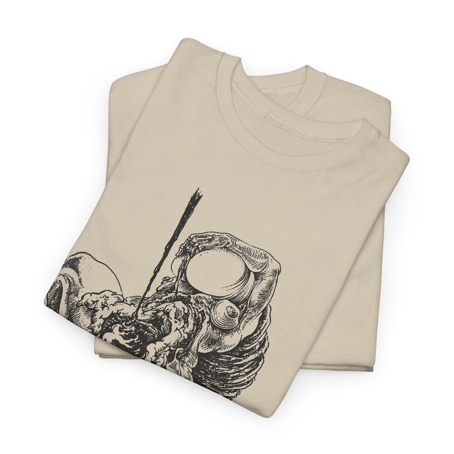 ships from canada sibylle ruppert drawing from 1975 german avant garde journal tshirt