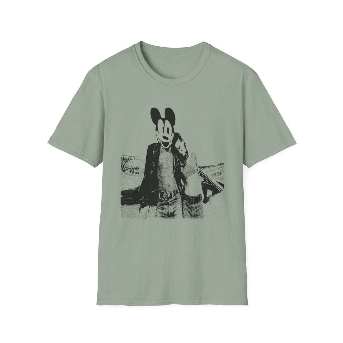 steamboat mickey and mallory knox natural born killers parody weird tshirt