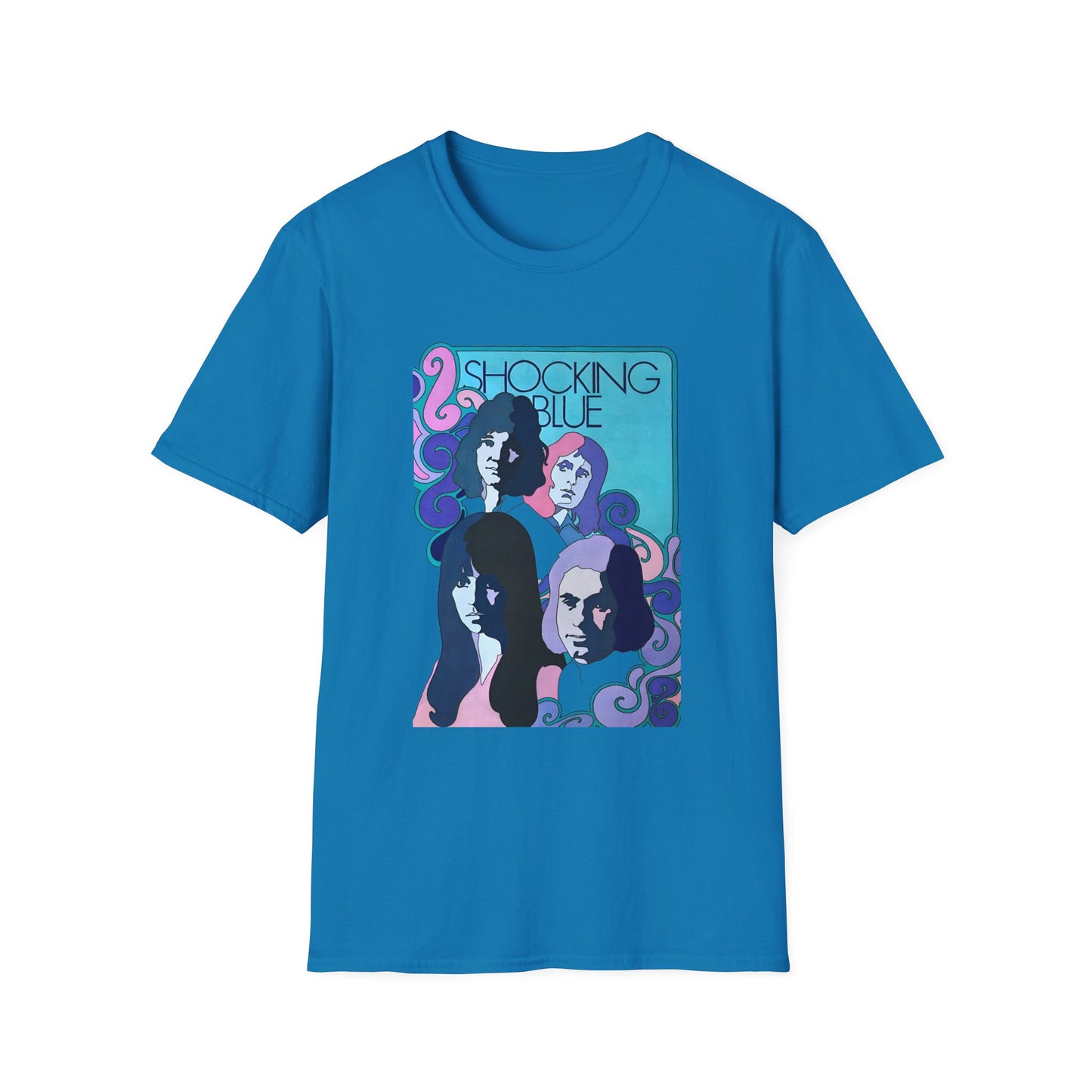 1960s dutch band shocking blue poster tshirt