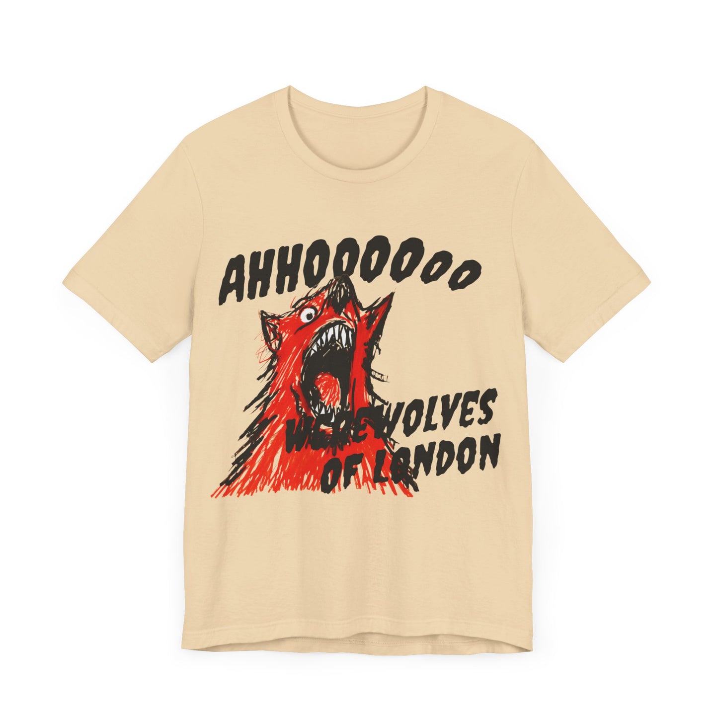 ahoooooo werewolves of london werewolf tshirt