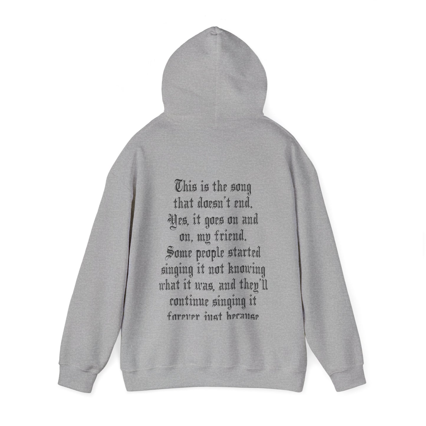 this is the song that doesn't end lamb chops hoodie