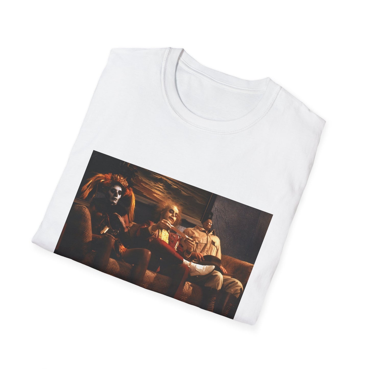 beetlejuice 1988 waiting room movie still tshirt