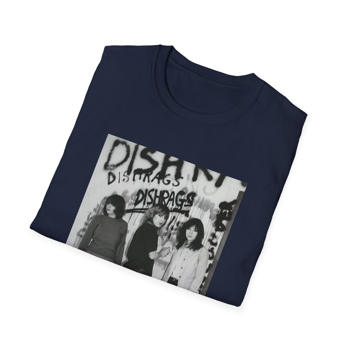 canadian punk band the dishrags photo tshirt