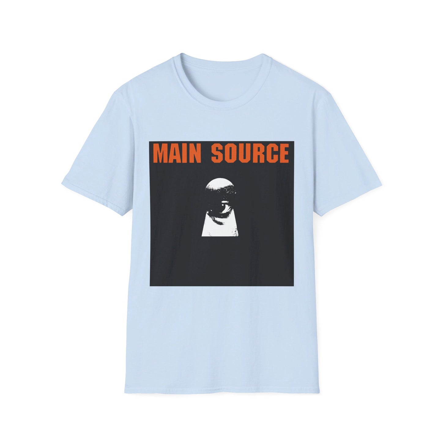 main source 1991 looking at the front door single tshirt