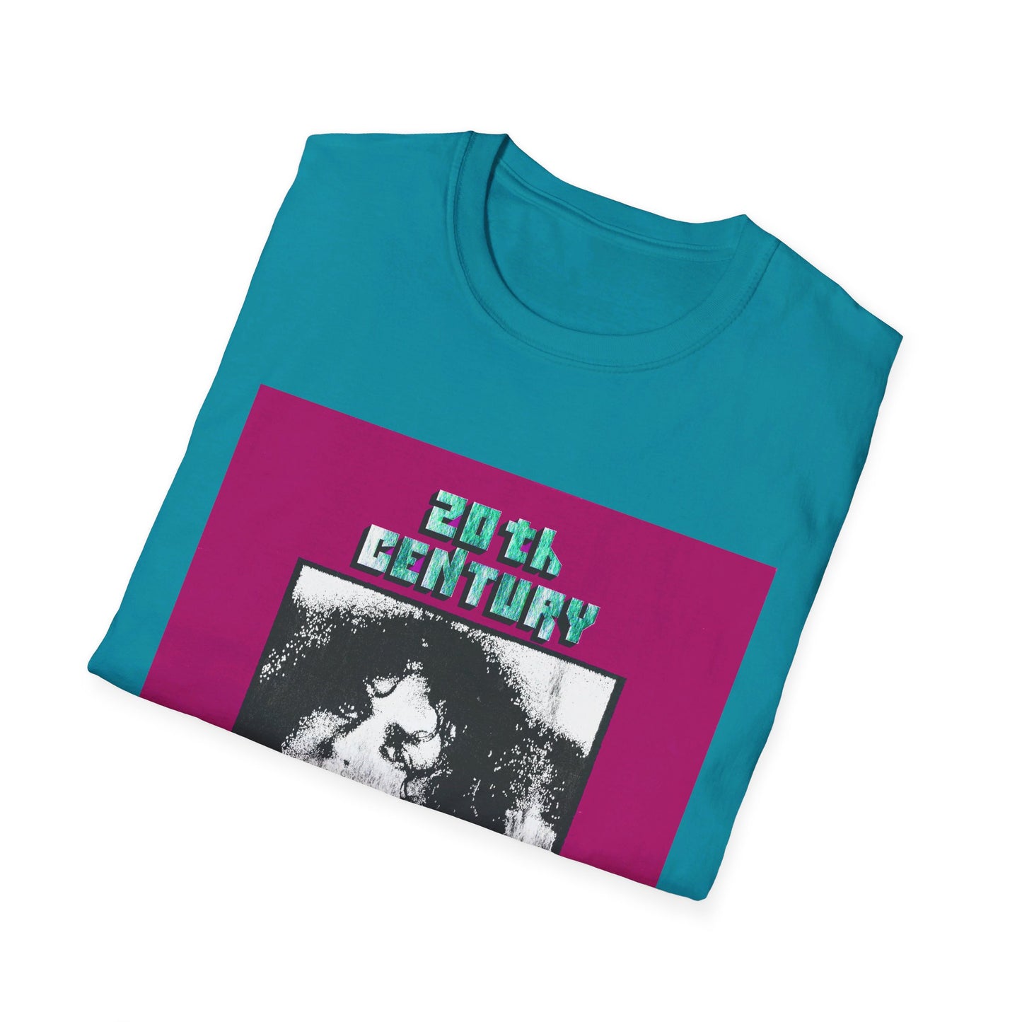 t. rex 1973 20th century alternate colour album tshirt