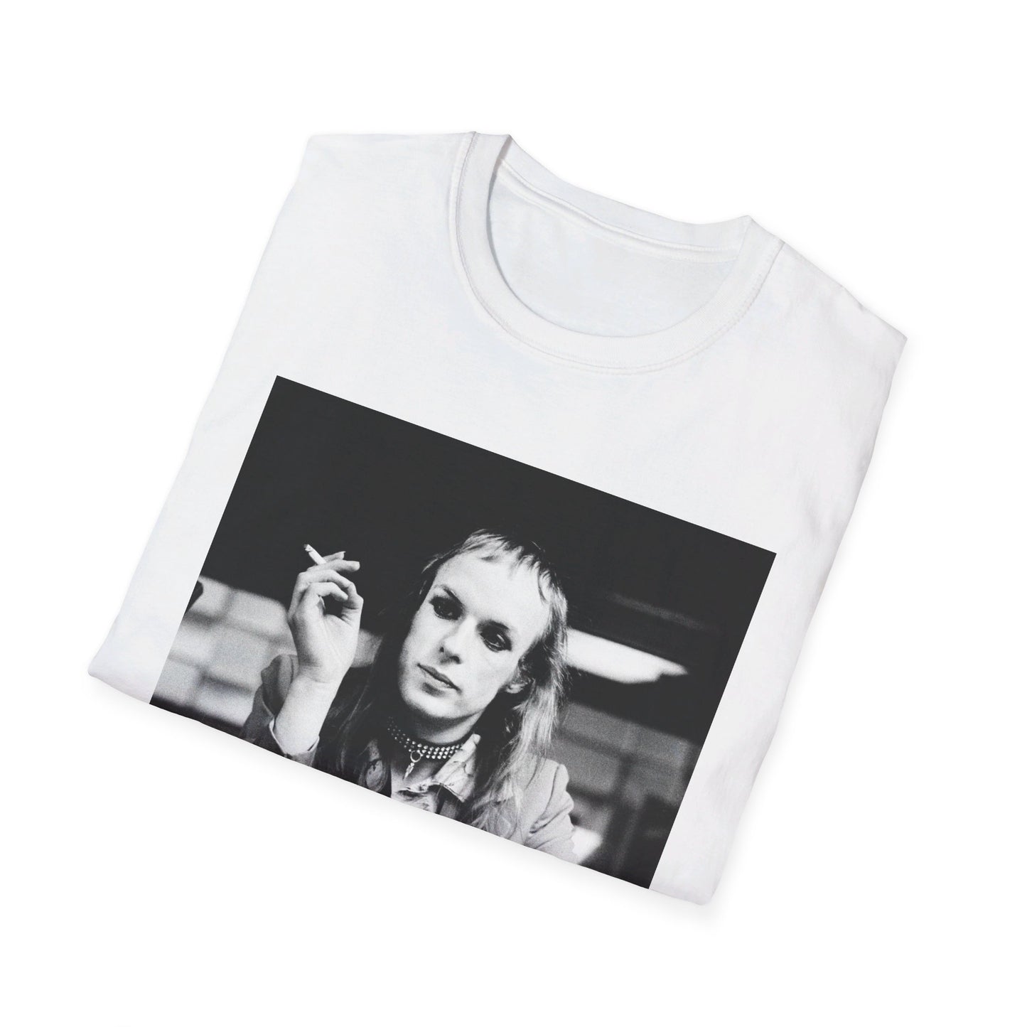 brian eno smoking at the console tshirt (multiple colors)