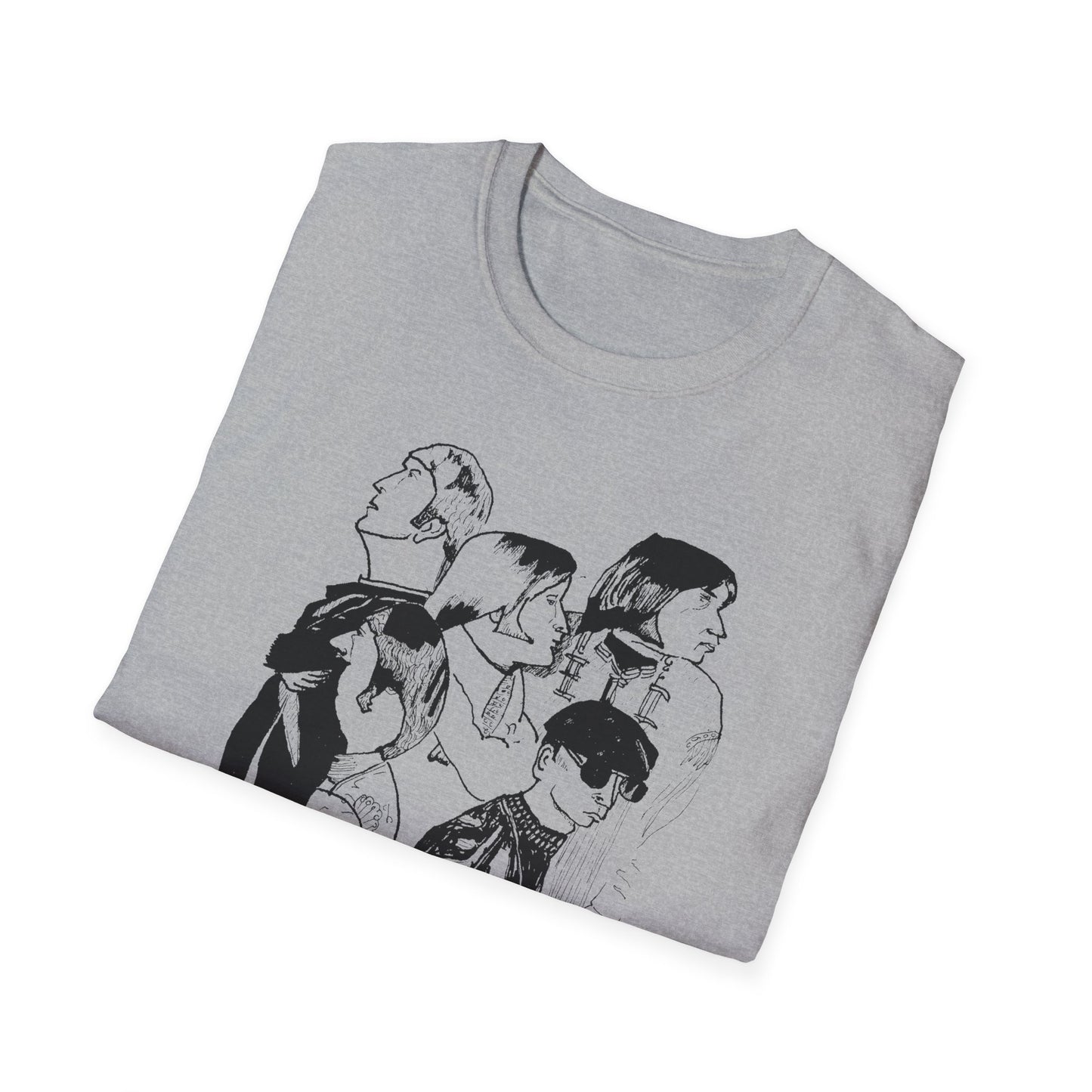 buffalo springfield original fan art drawing tshirt