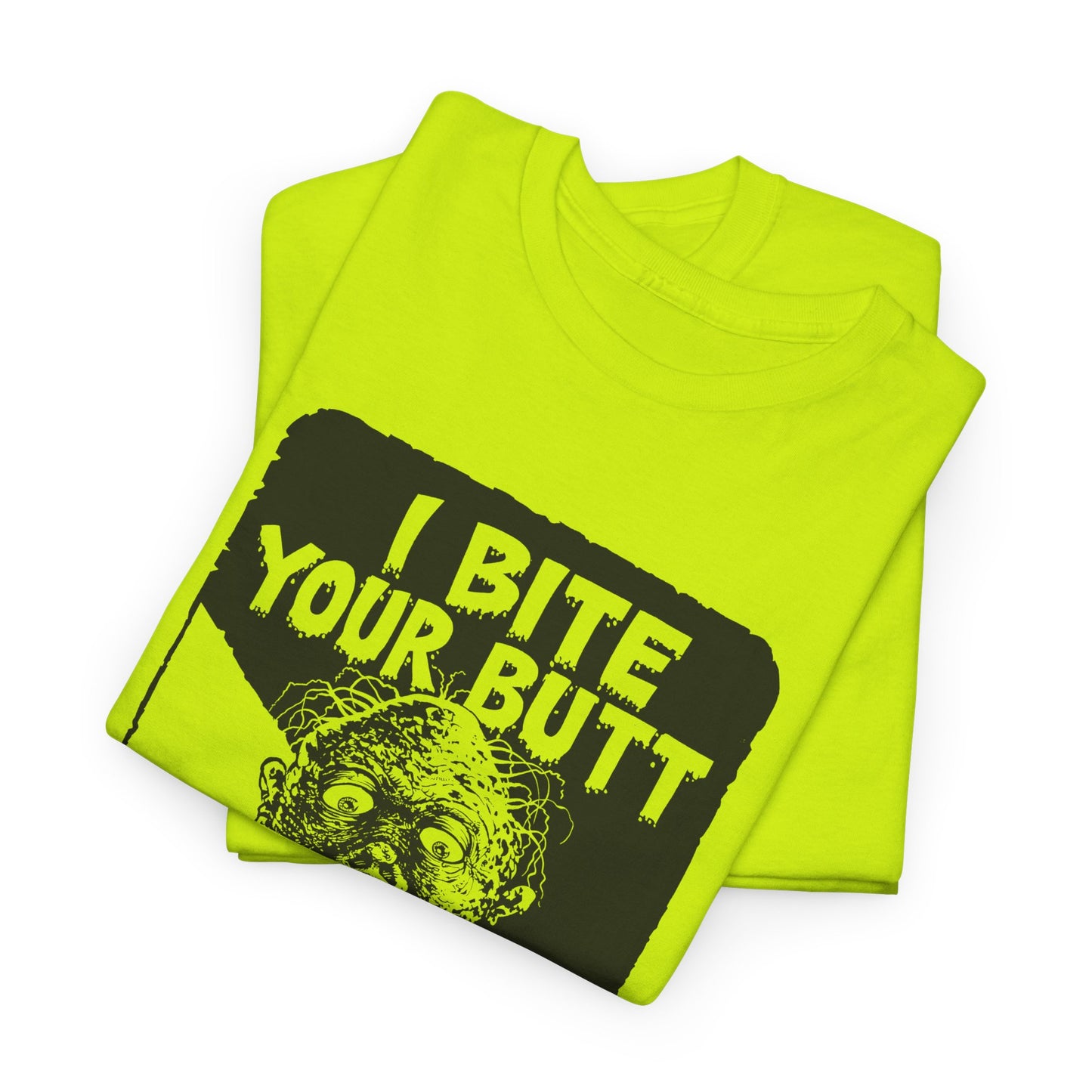 1990 vol 2 issue of gore shriek i bite your butt i gulp your guts comic tshirt