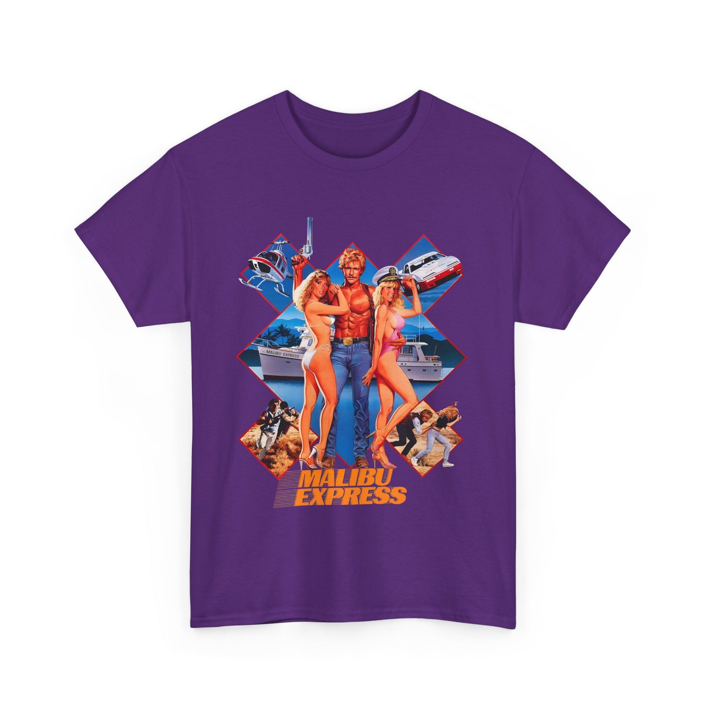 1985 malibu express movie poster tshirt