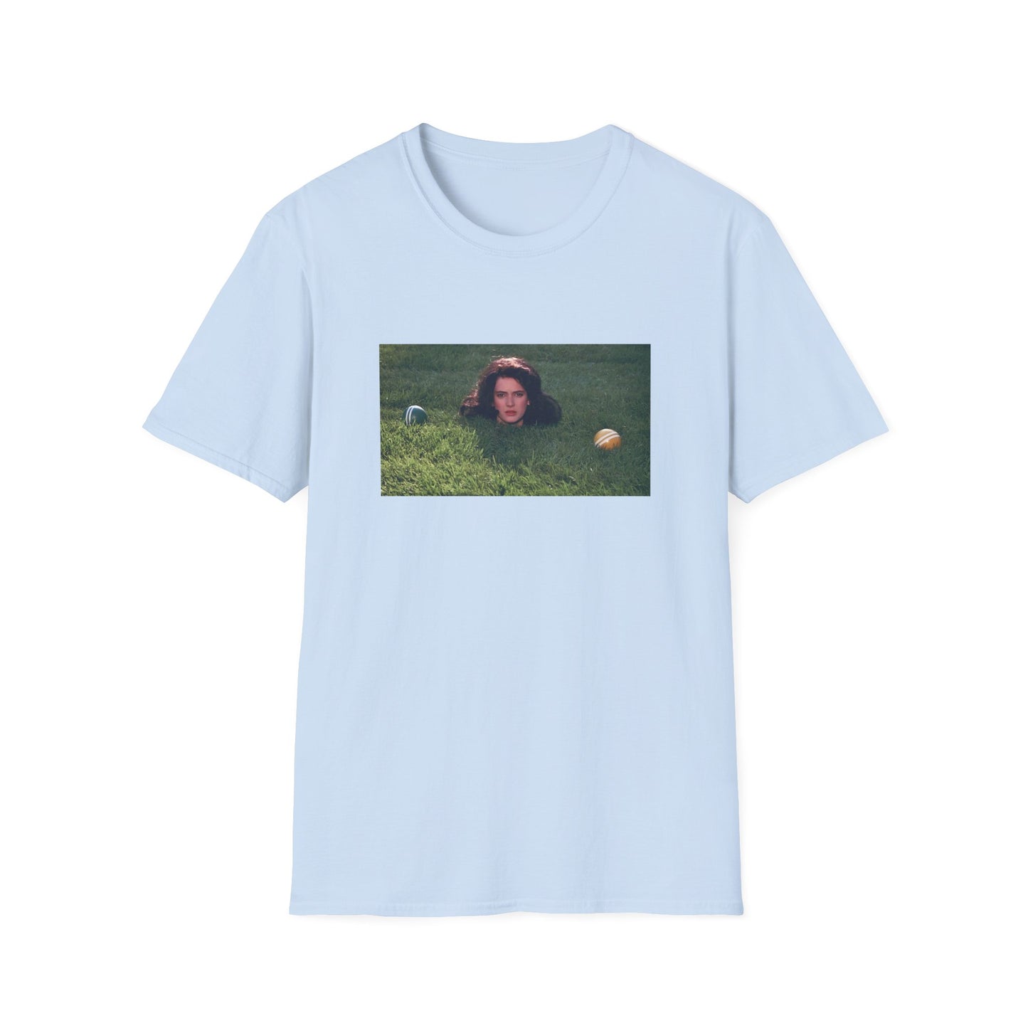 1989 movie heathers veronica's head in the grass tshirt