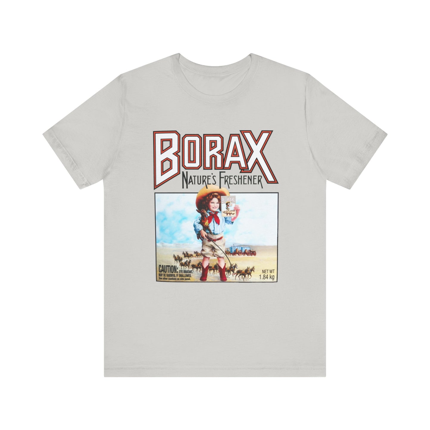 borax nature''s freshener 20 mule team detergent classic logo tshirt