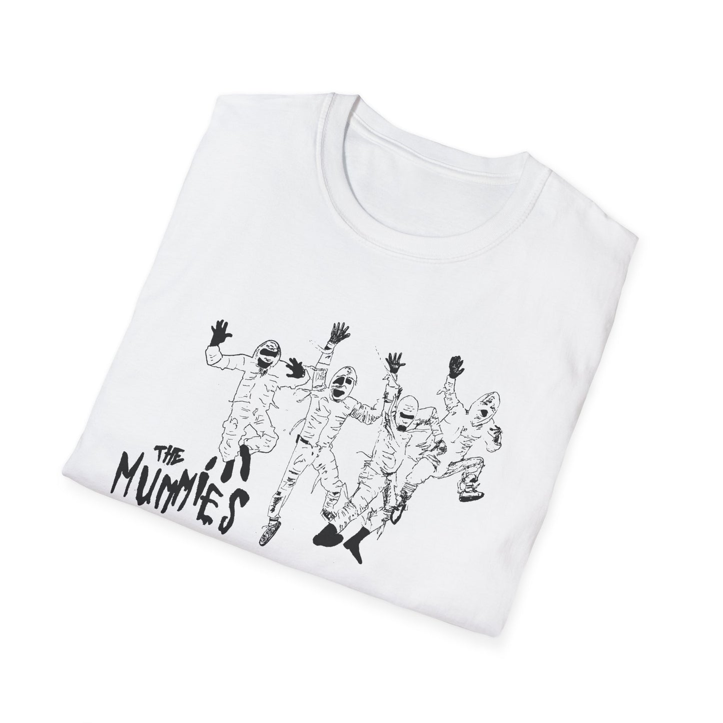 original drawing budget rockers the mummies fan art tshirt