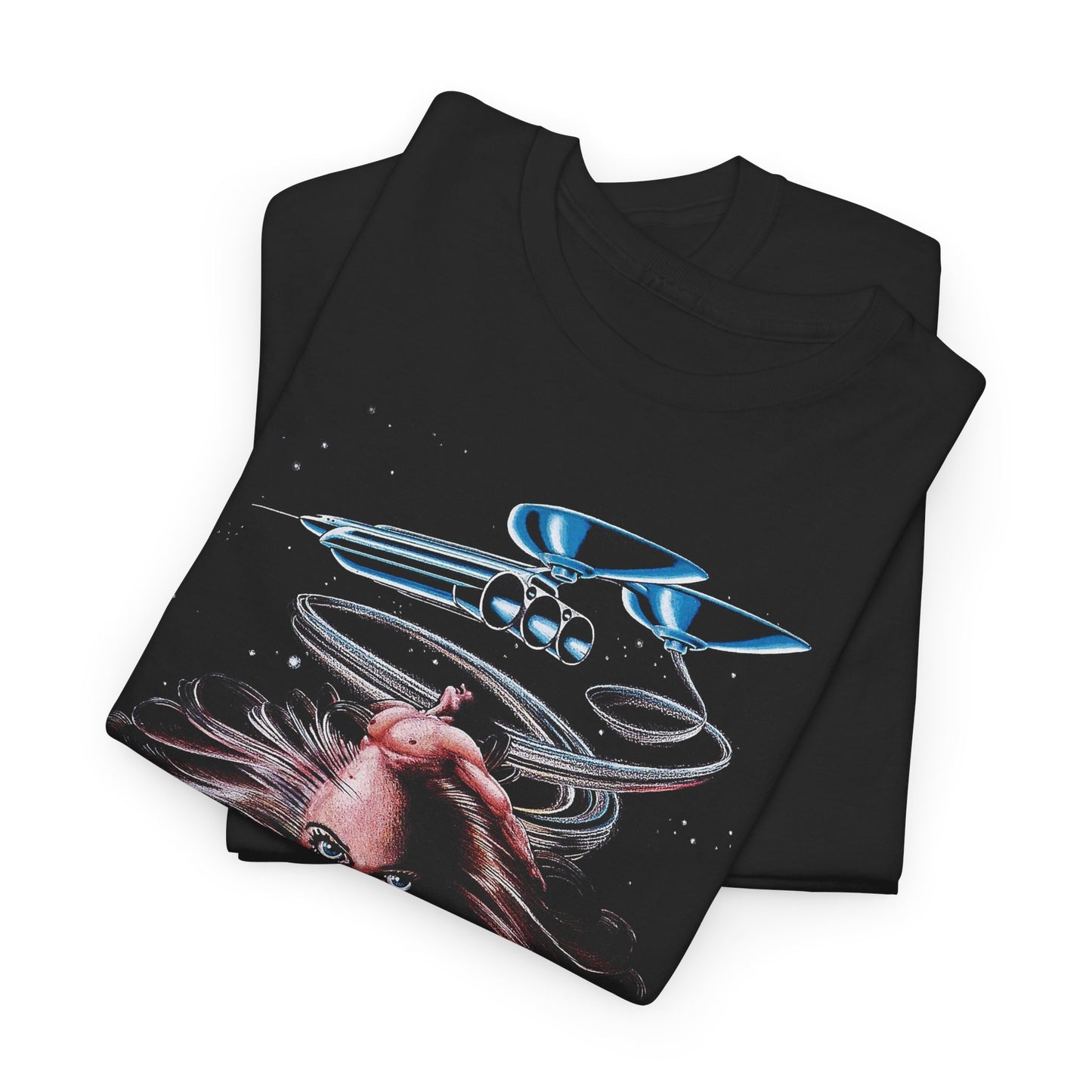 1975 the girl from starship venus sexploration movie poster edit tshirt