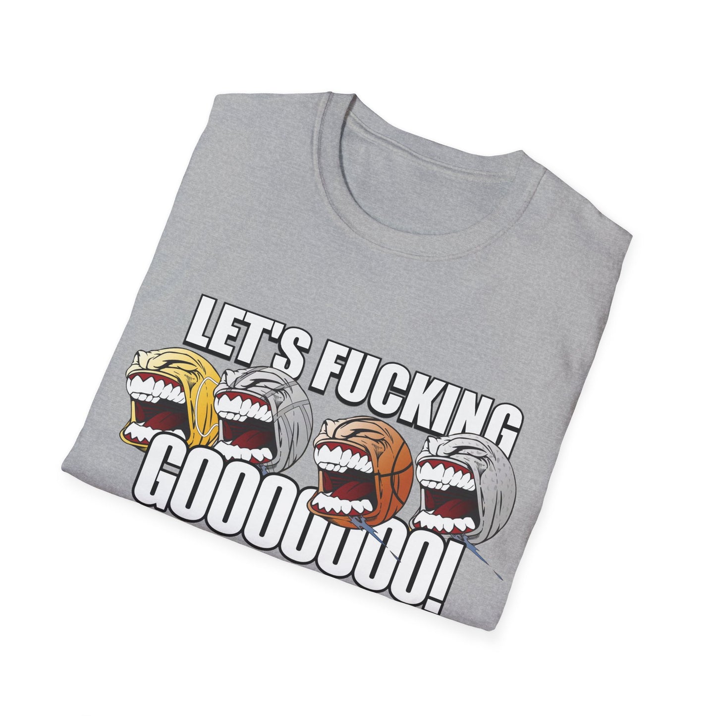 let's fucking go balls tshirt