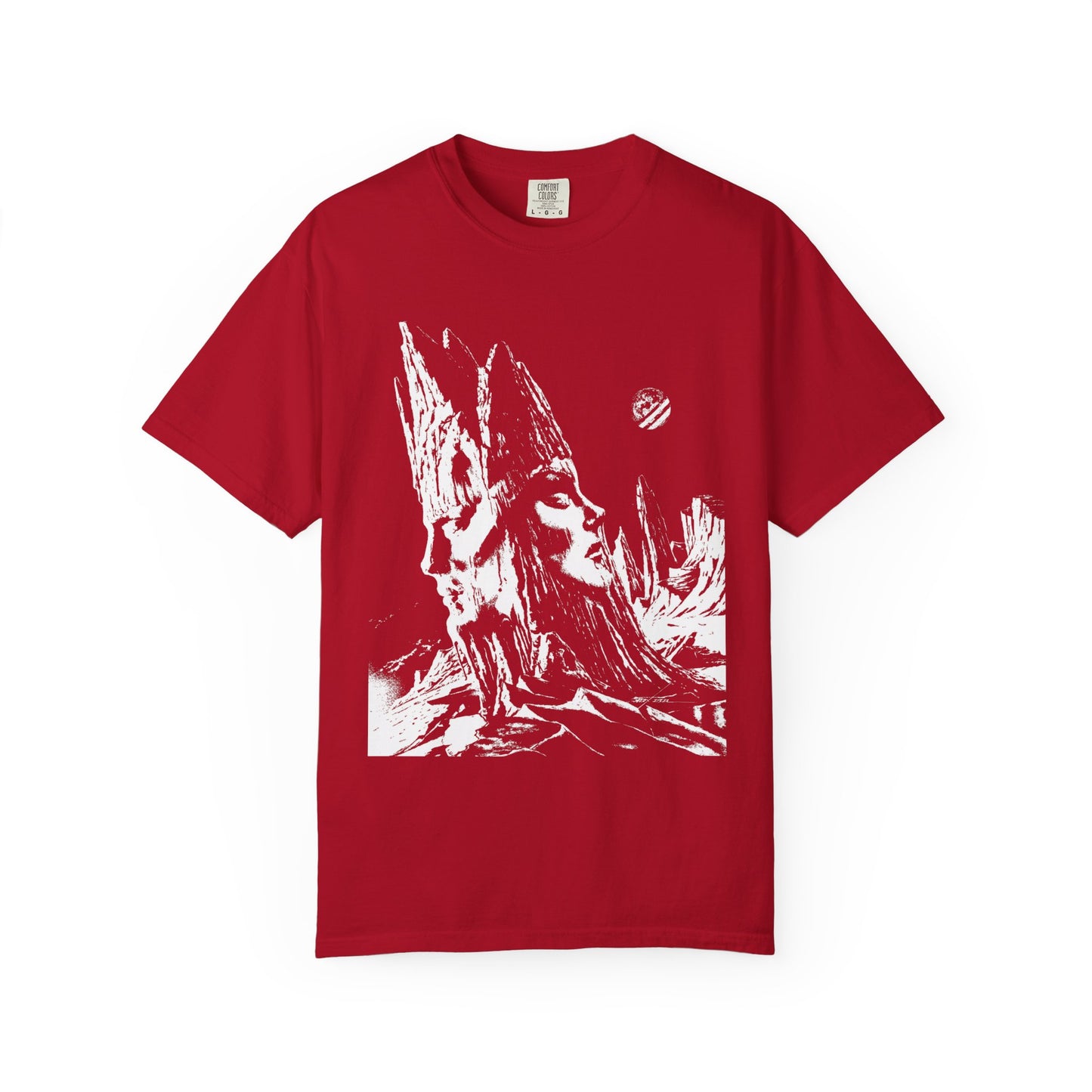 ursula k le guin the left hand of darkness book cover tshirt on comfort colors