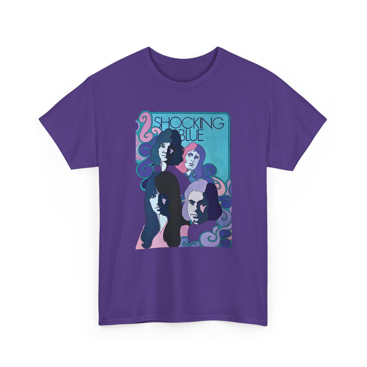 1960s dutch band shocking blue poster tshirt