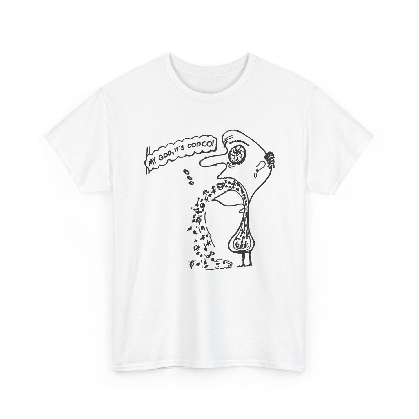 1988 newfoundland comedy tv show codco my god it's codco graphic reproduction tshirt