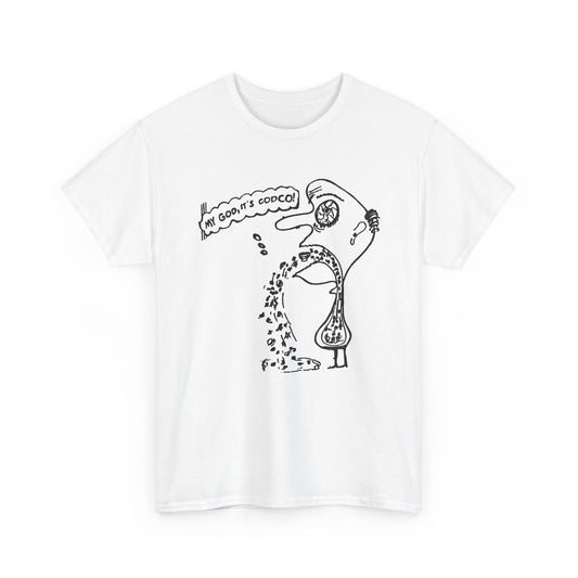 1988 newfoundland comedy tv show codco my god it's codco graphic reproduction tshirt