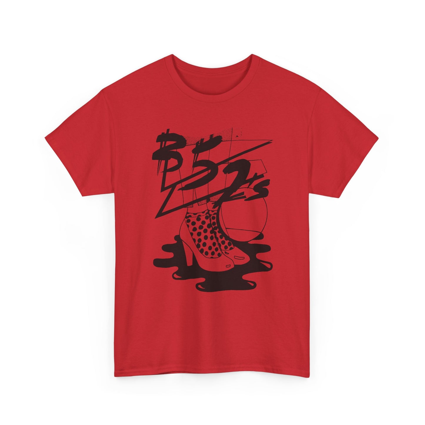 vintage b52's show poster custom reproduction tshirt