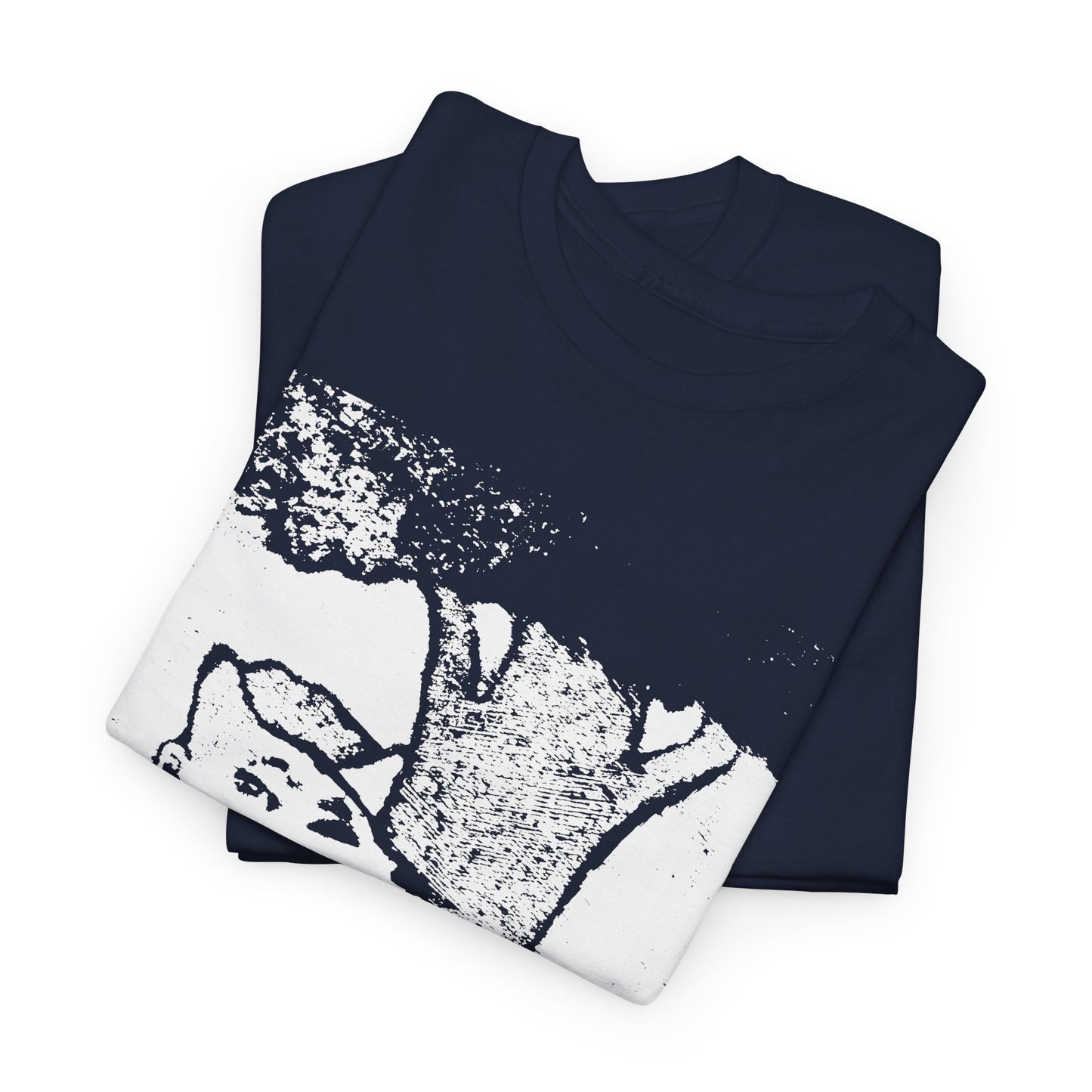 mid twentieth century the boy and the dog illusion artwork reproduction tshirt