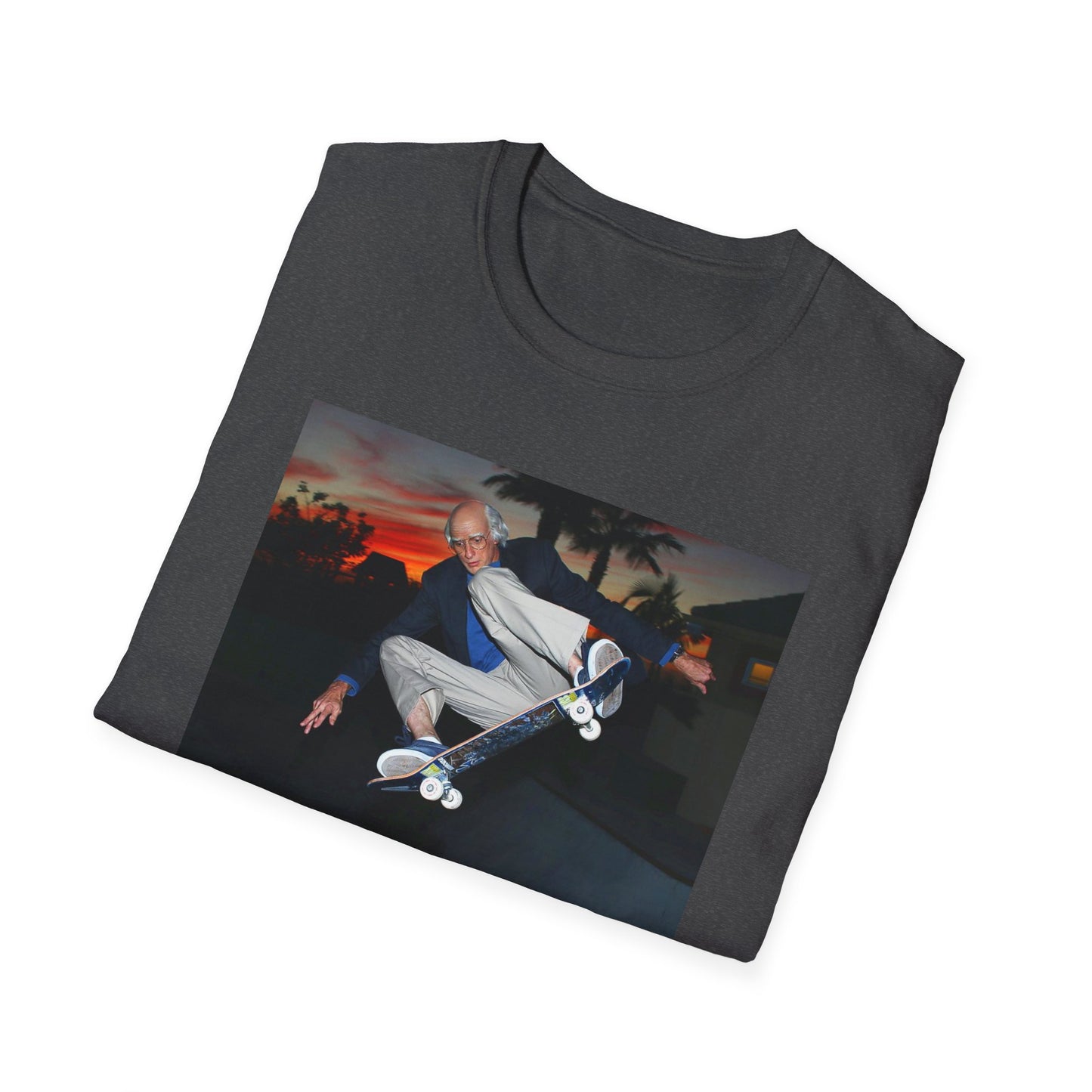 tony hawk as larry david photo tshirt