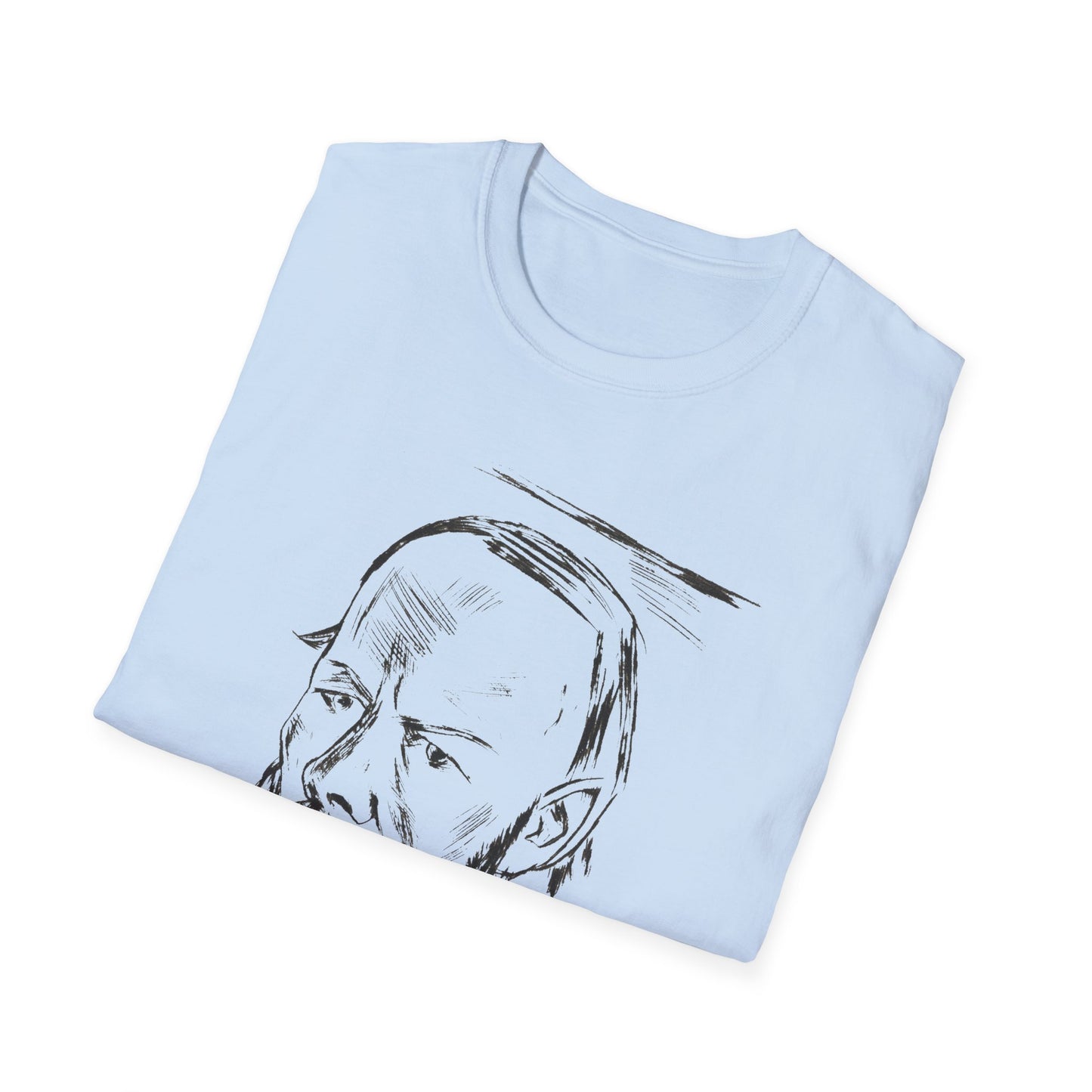 1921 max beckman etching portrait of dostoyevsky (bildnis dostojewski) tshirt