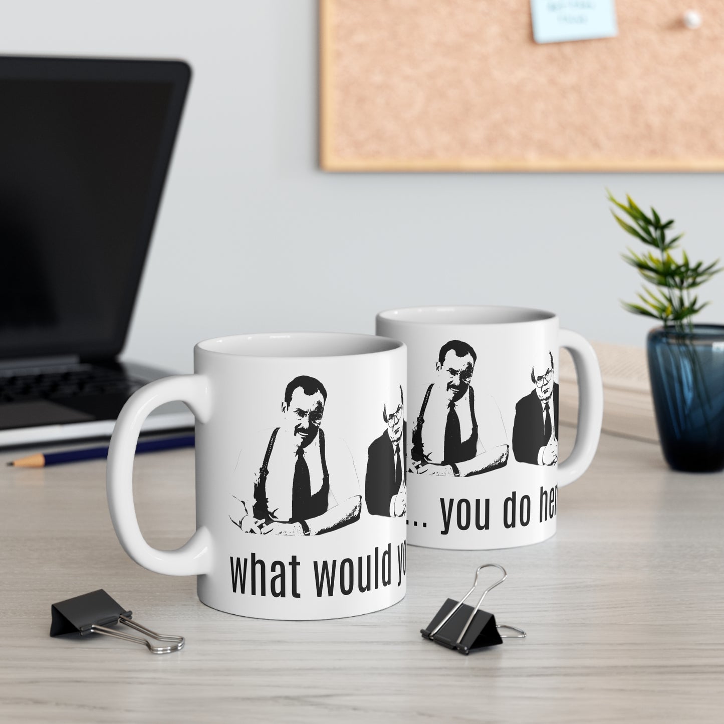 the bobs office space "what would you say... you do here?" coffee mug