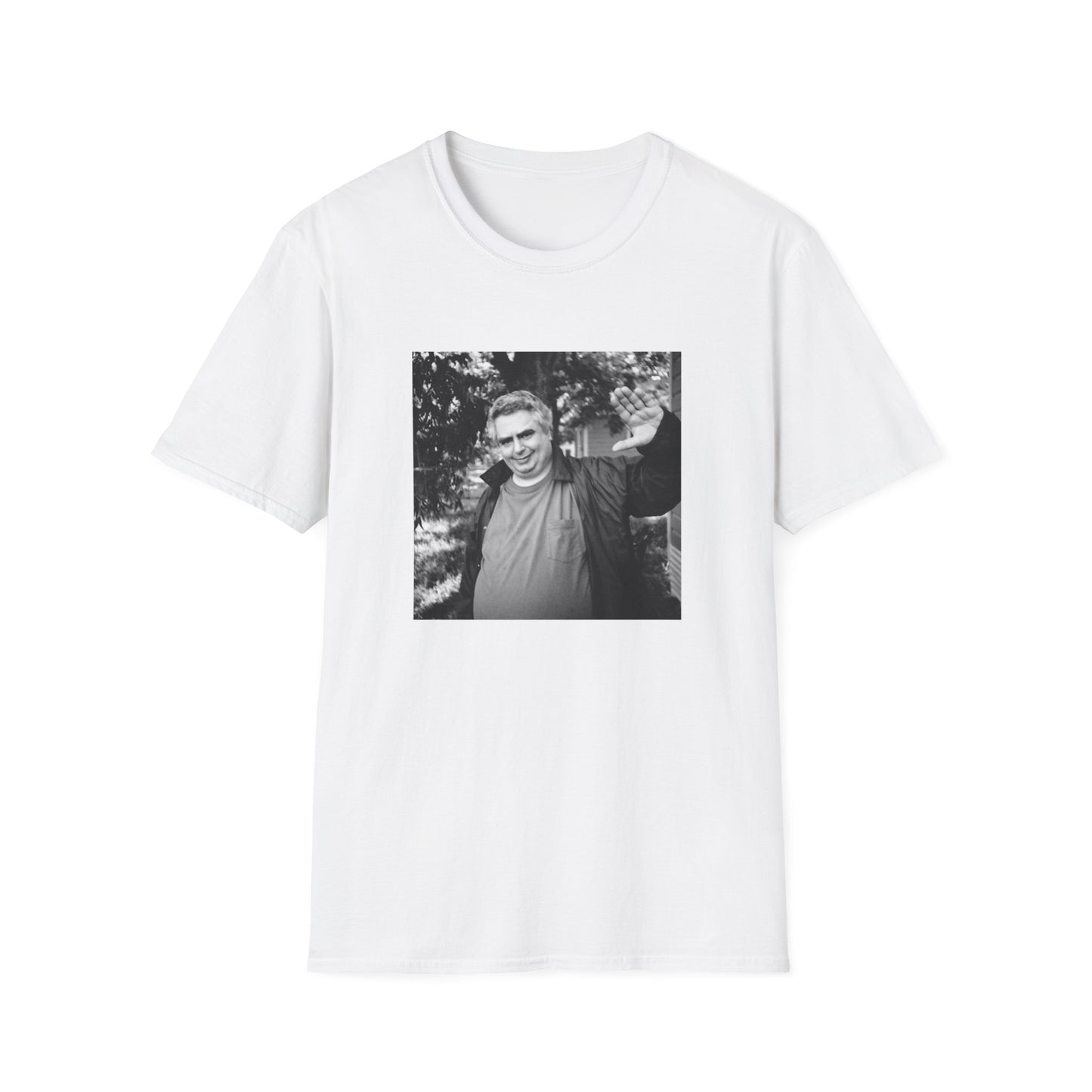 daniel johnston waving hello tshirt